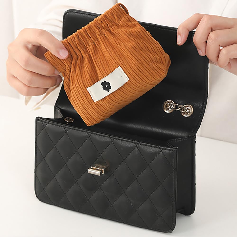Honitty corduroy elastic storage bag gift-ready packaging suitable for gifting