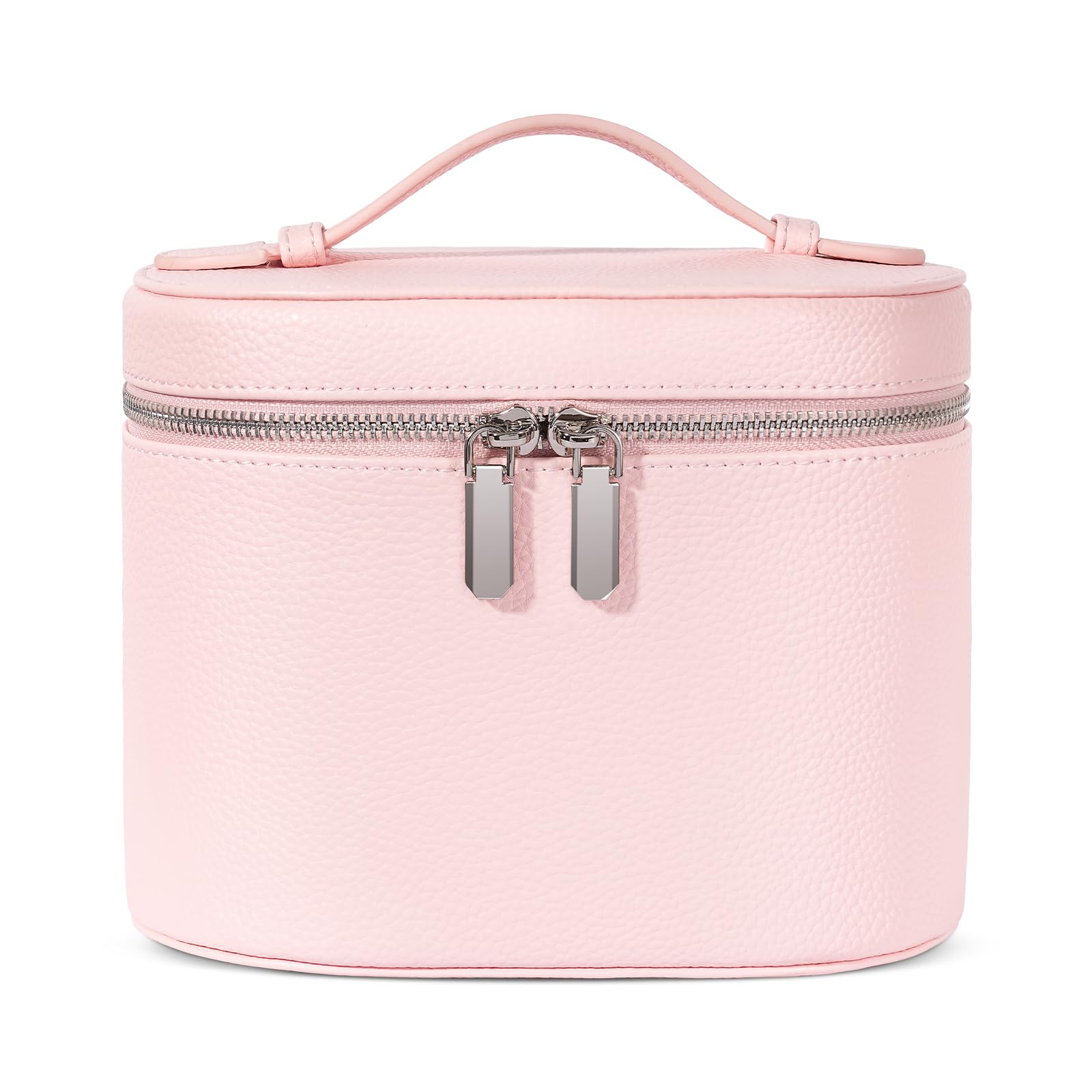 Honitty makeup bag front view with travel-ready compact design for busy mornings