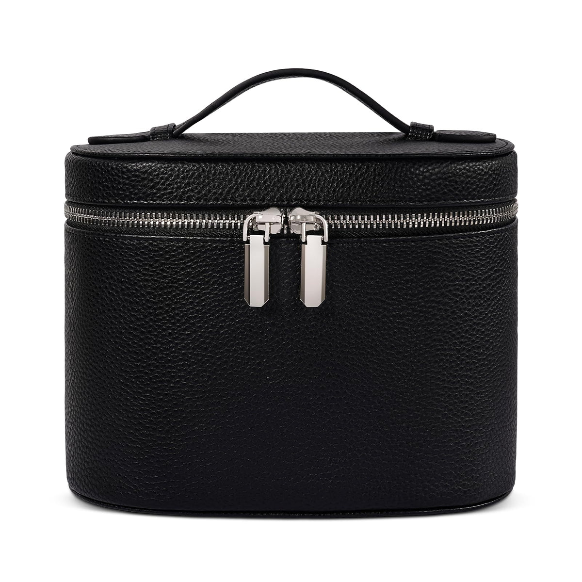 honitty makeup bag travel case with handle enables portable organization on the go.