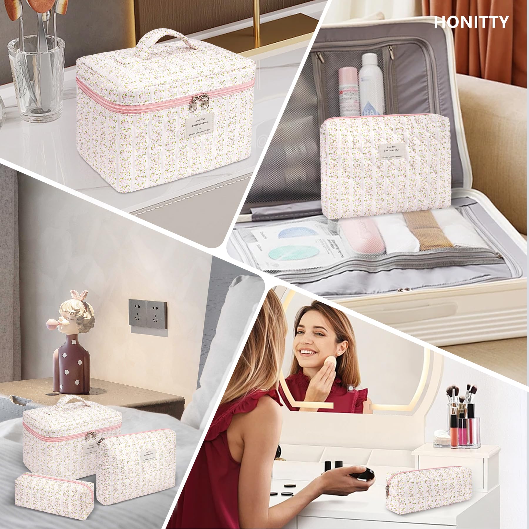 Honitty organizer bag shown as a stylish, gift-ready travel solution.