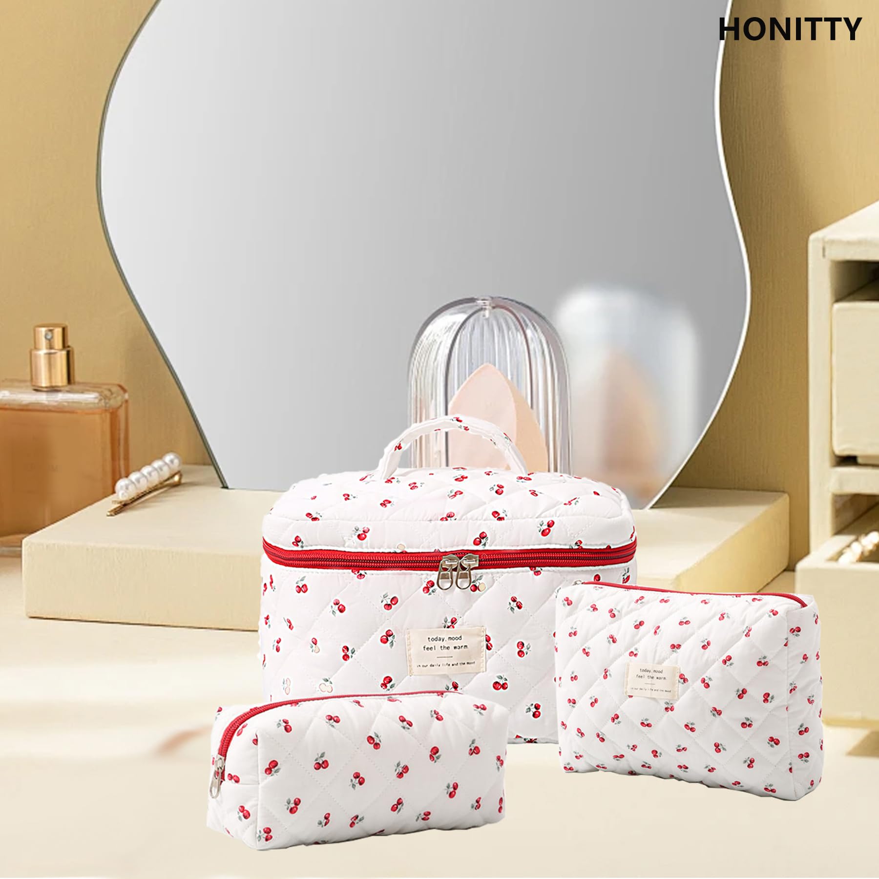 Honitty packable travel bag, suitcase-friendly, lightweight for weekend trips.