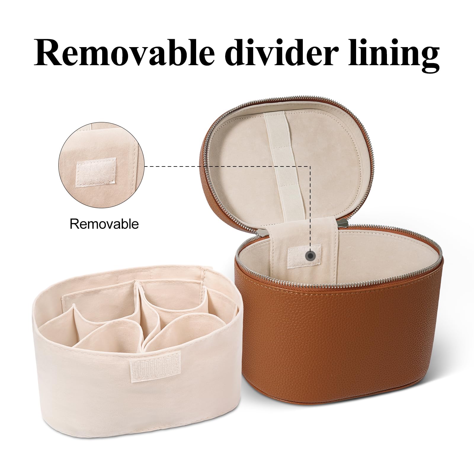 Honitty PU leather texture closeup shows soft durable material protecting contents