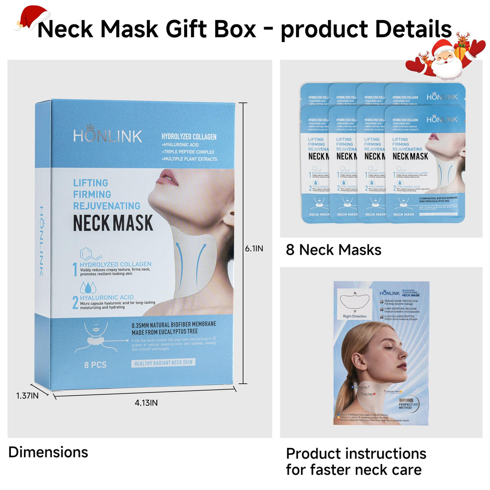 HONLINK Neck Mask gift-ready packaging suitable for holidays.