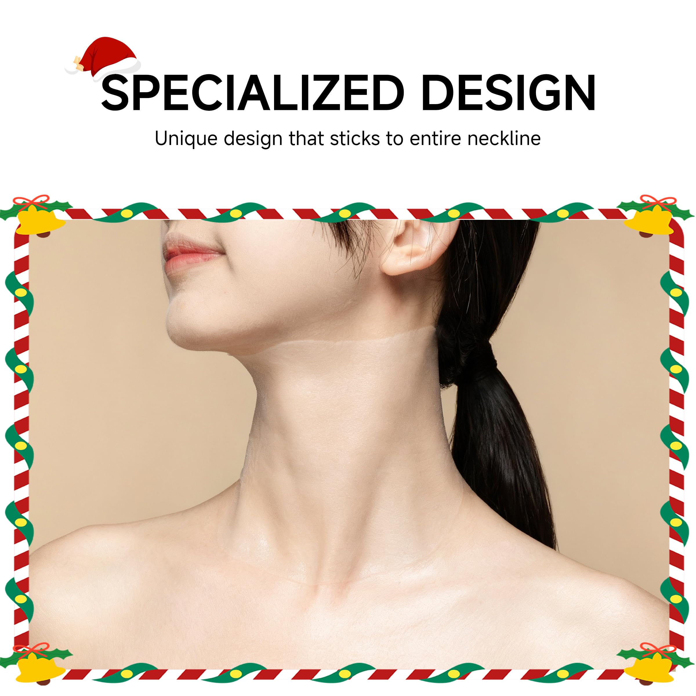 HONLINK Neck Mask featuring licorice root extract for soothing care.