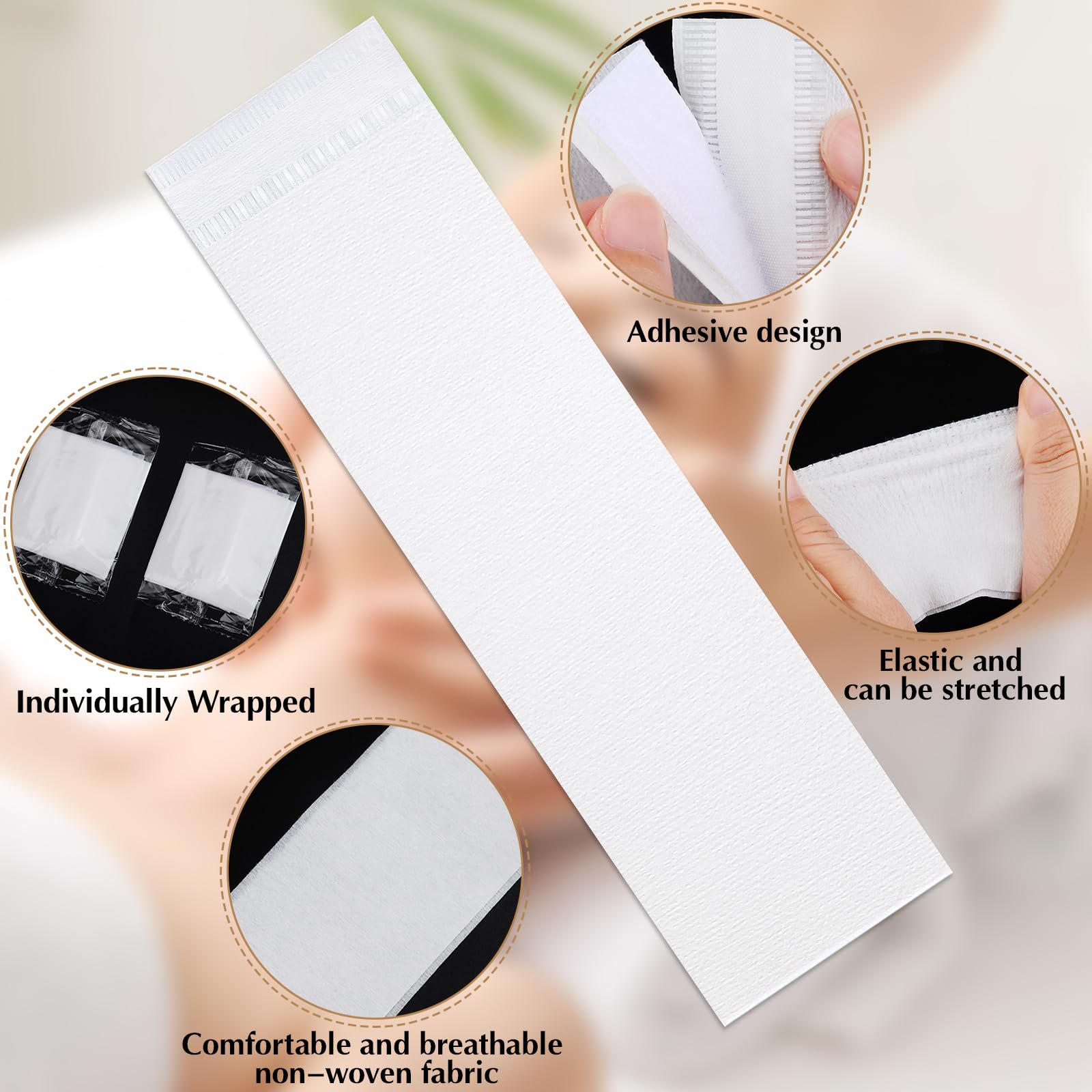 HONLYNE disposable hairband skincare-use keeps hair away from the face.