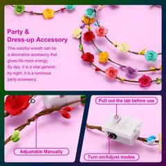 HONLYNE eco-friendly LED crown stays cool for all-night events.