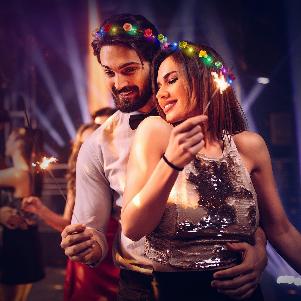 HONLYNE LED crown with long battery life for extended celebrations.