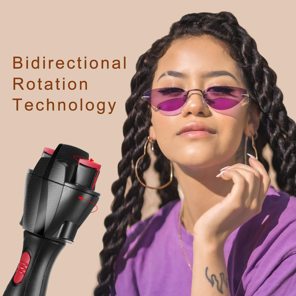 Honoson braider machine with battery compartment visible, easy home use