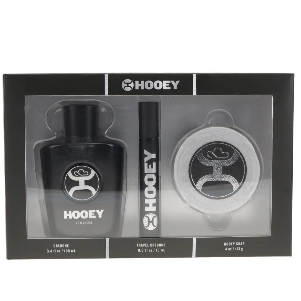 HOOEY cologne gift set bottle for daily layering with rugged notes