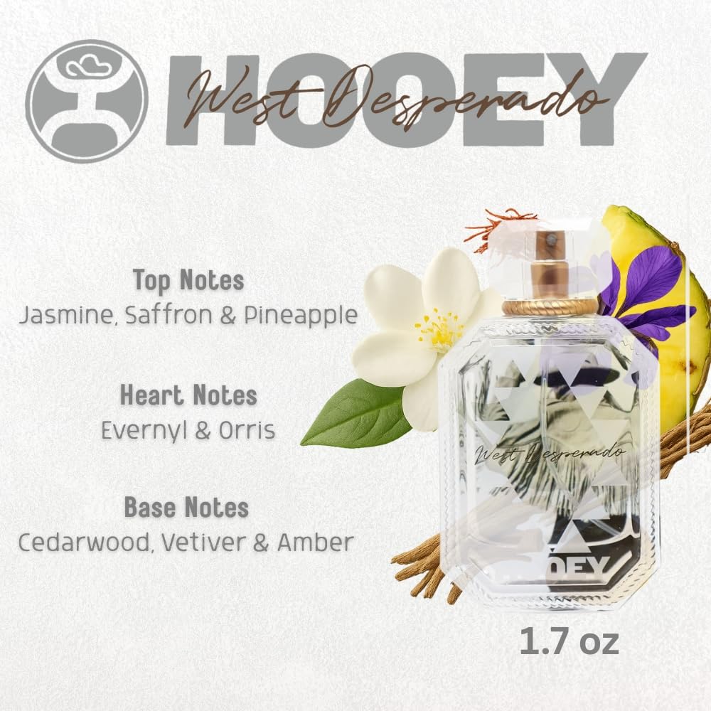 HOOEY West Desperado packaging with rope detailing offers premium gift-ready presentation.