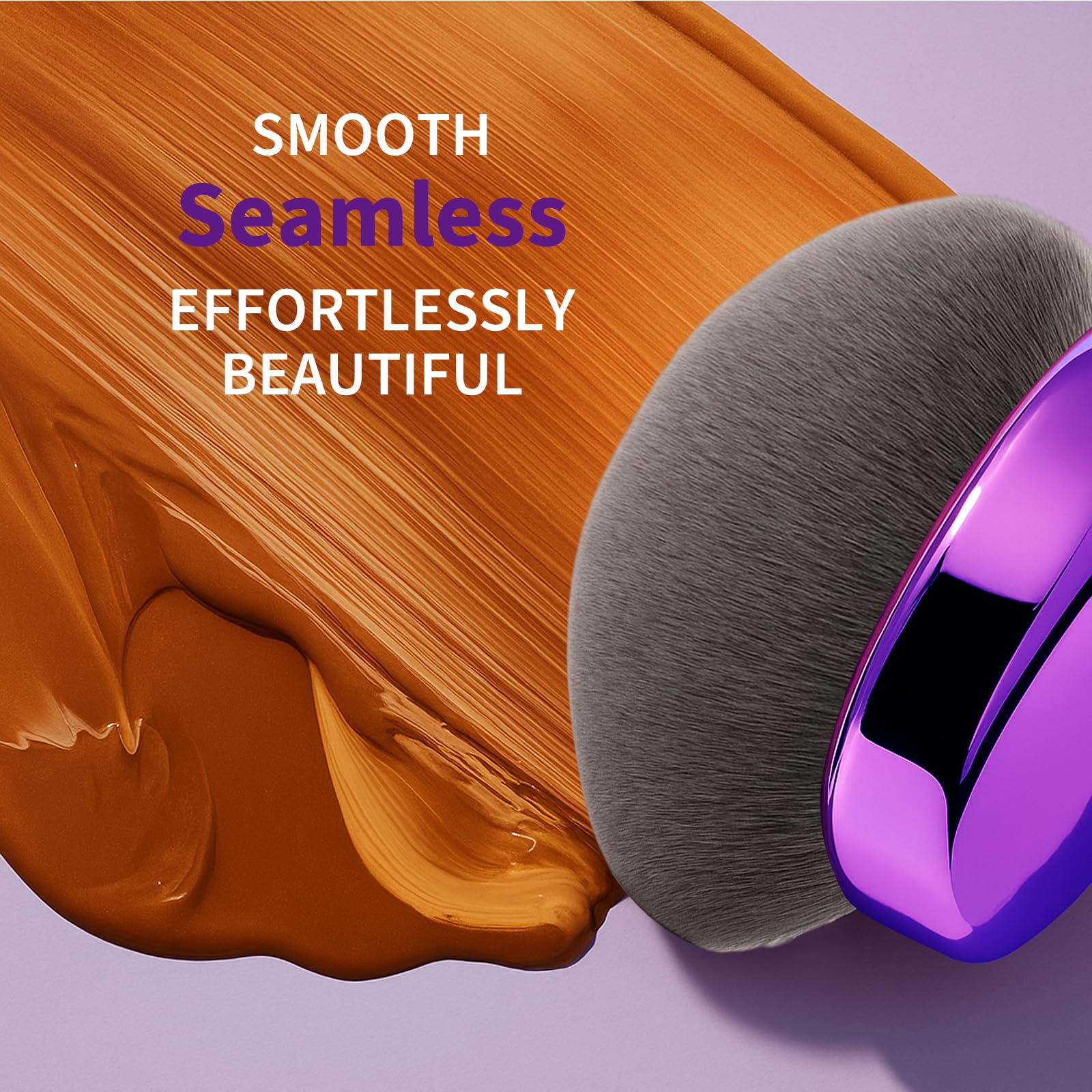 Hoostee gift-ready purple handle enhances beauty routine
