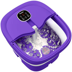 HOSPAN collapsible foot spa folded-storage under table for compact convenience.