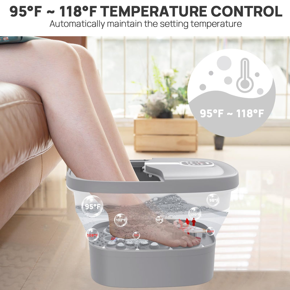 HOSPAN FS02A temperature control range 95–118°F for customizable heat