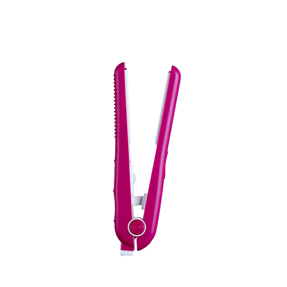 Hot Beauty Mini Flat Iron compact design saves space in bags