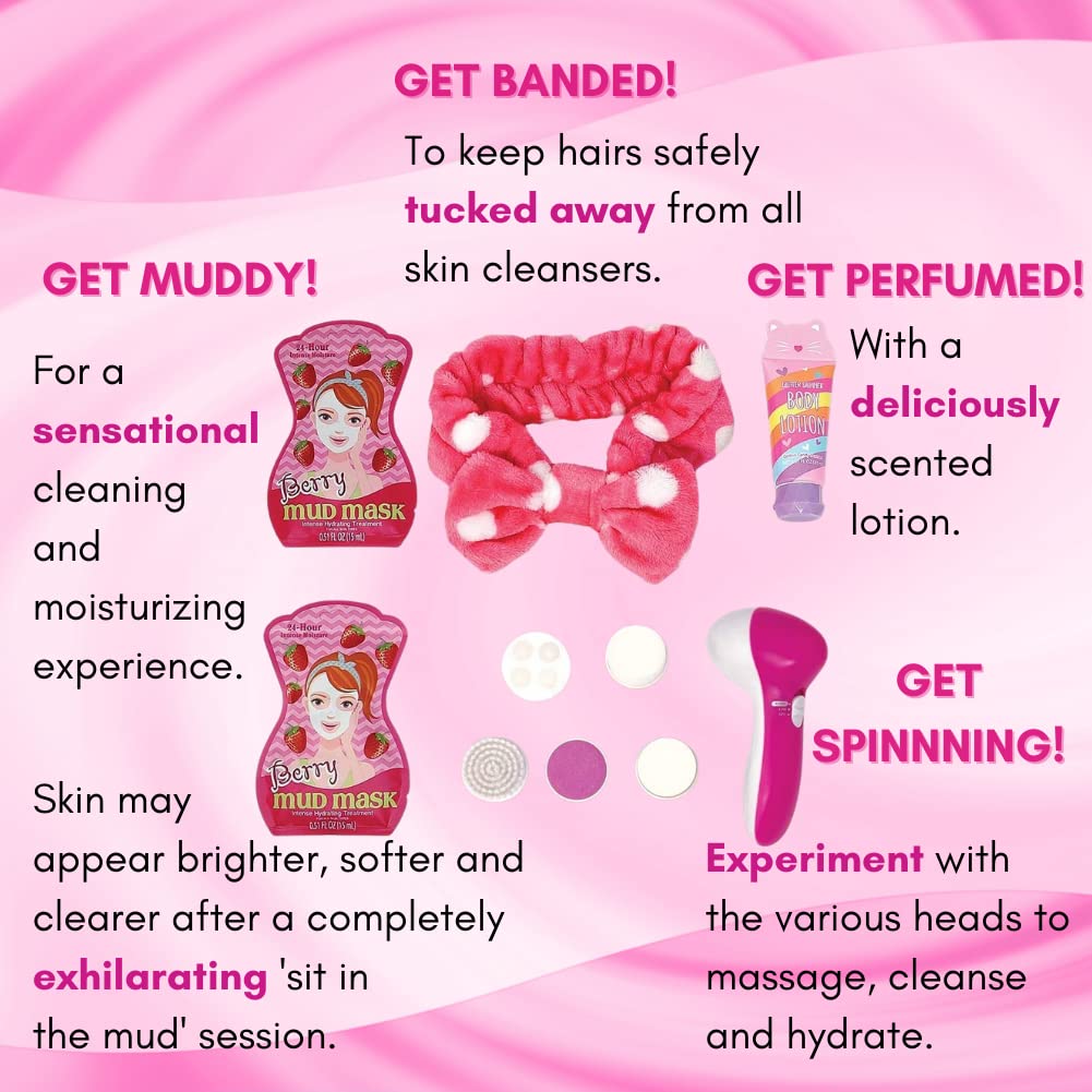 Hot Focus Kids Spa brushes set for gentle cleansing and pampering routines.