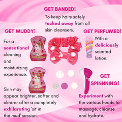 Hot Focus Kids Spa brushes set for gentle cleansing and pampering routines.