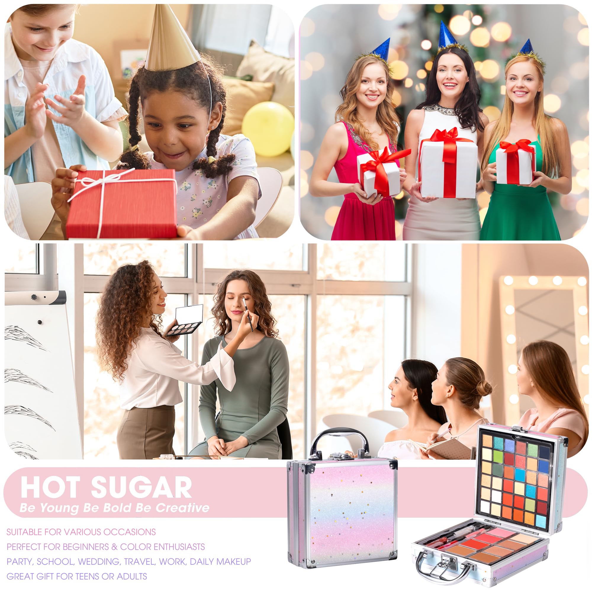 Hot Sugar contour-kit for gentle definition in beginner looks