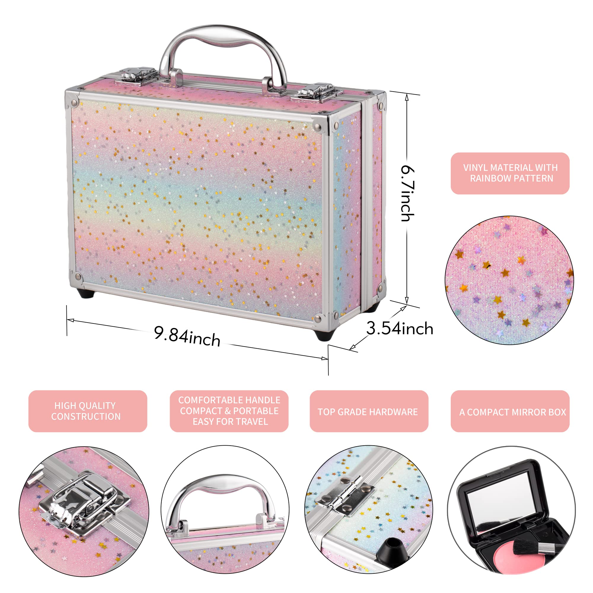 Hot Sugar 46 shade eyeshadow palette with versatile color options