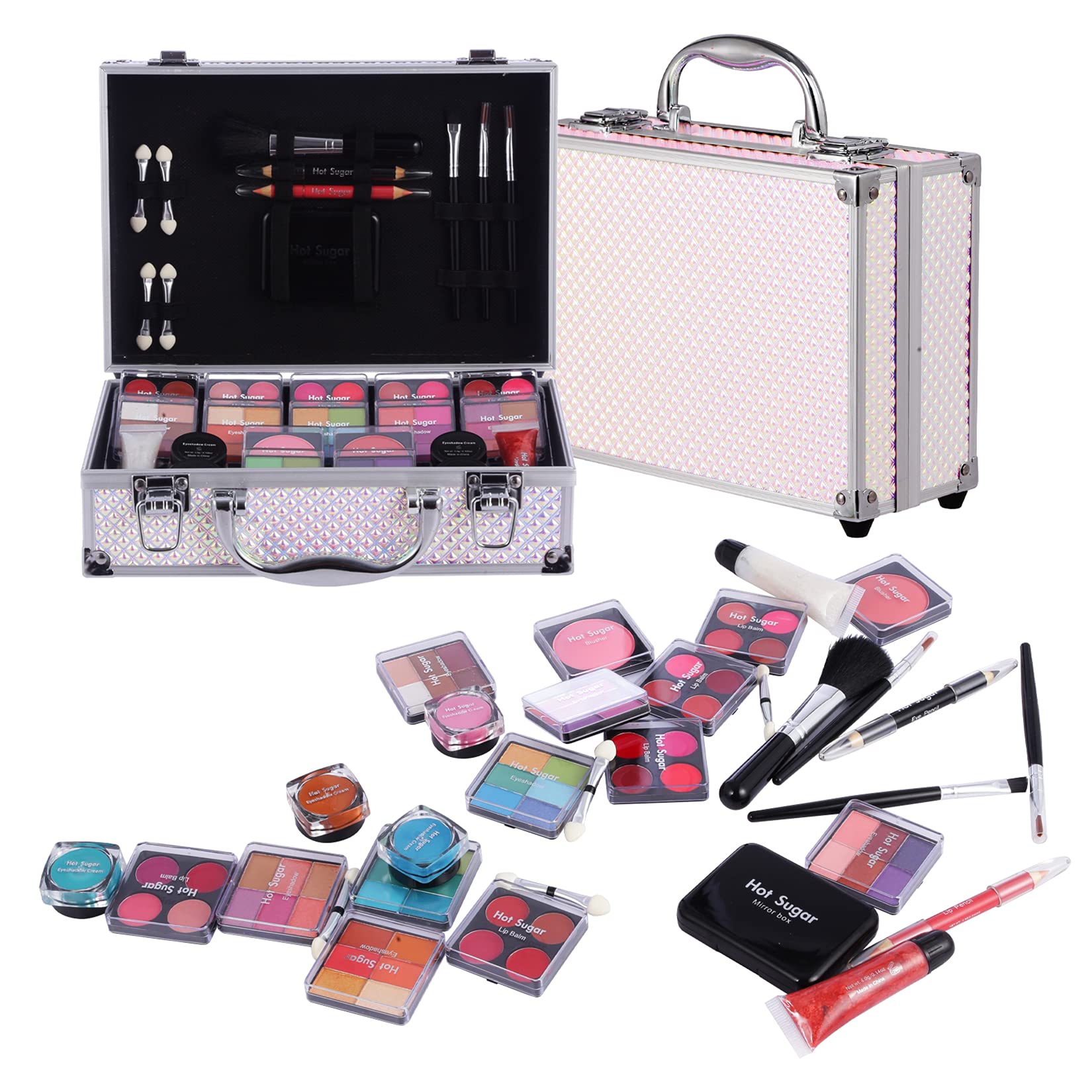 Hot Sugar lip gloss set delivering glossy color and shine
