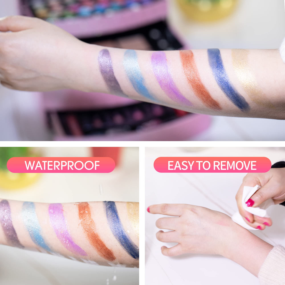 Hot Sugar beauty brushes included for precise, beginner-friendly application.