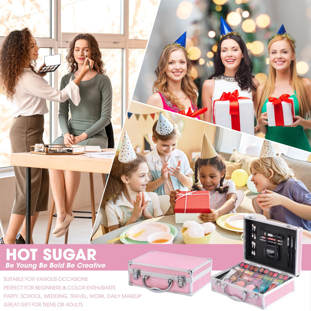 Hot Sugar brush set supports easy blending and precise applications
