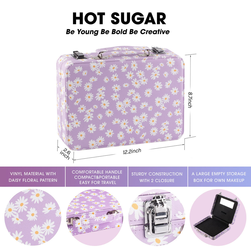 Hot Sugar makeup kit eyebrow powders and wax for defined brows and easy shaping.