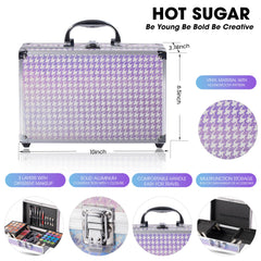 Hot Sugar 40-piece eyeshadow palette delivers rich color ideas.