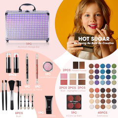 Hot Sugar four-color lip balm set adds buildable, kid-friendly color.