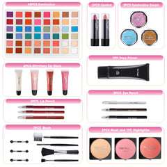 Hot Sugar makeup kit shimmery lip glosses add glow