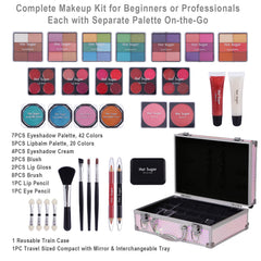 Hot Sugar travel-case makeup kit for on-the-go touch-ups
