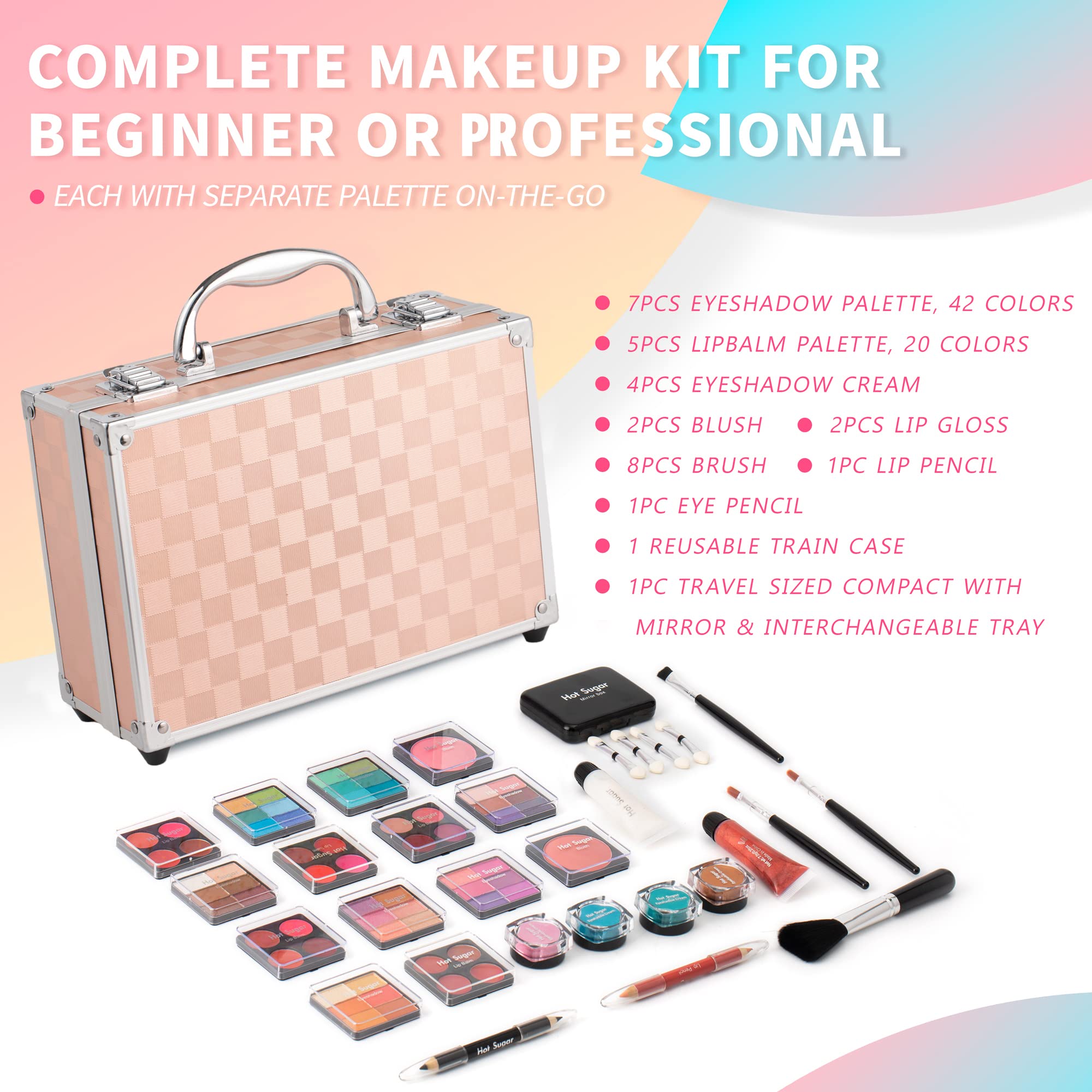 Hot Sugar two-blush set adds natural color with easy blending