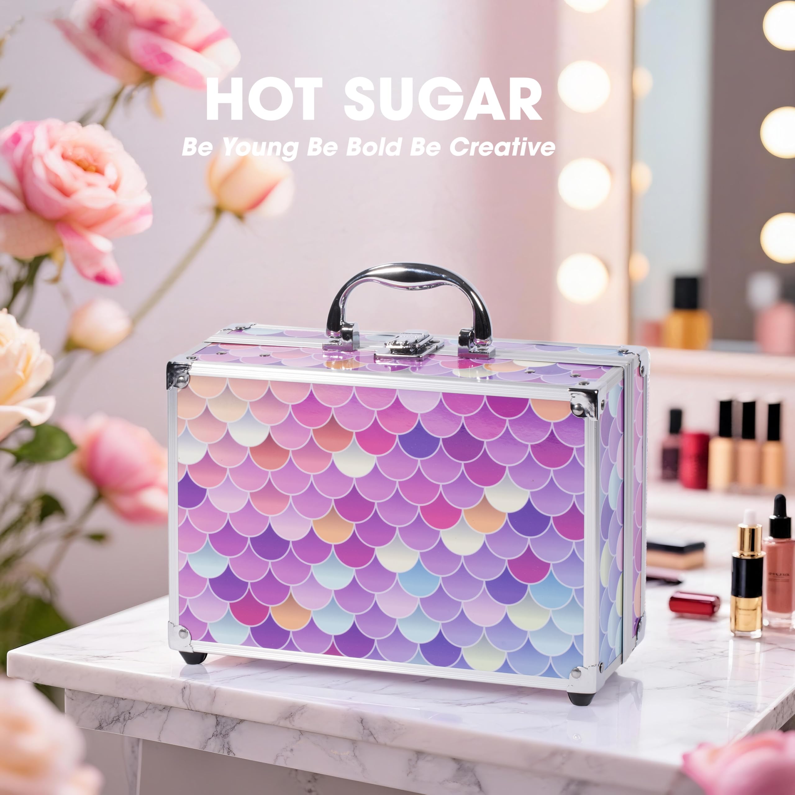Hot Sugar Mermaid blush and highlighter duo adding gentle glow