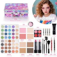 Hot Sugar Mermaid color palette with matte and shimmer shades for endless looks