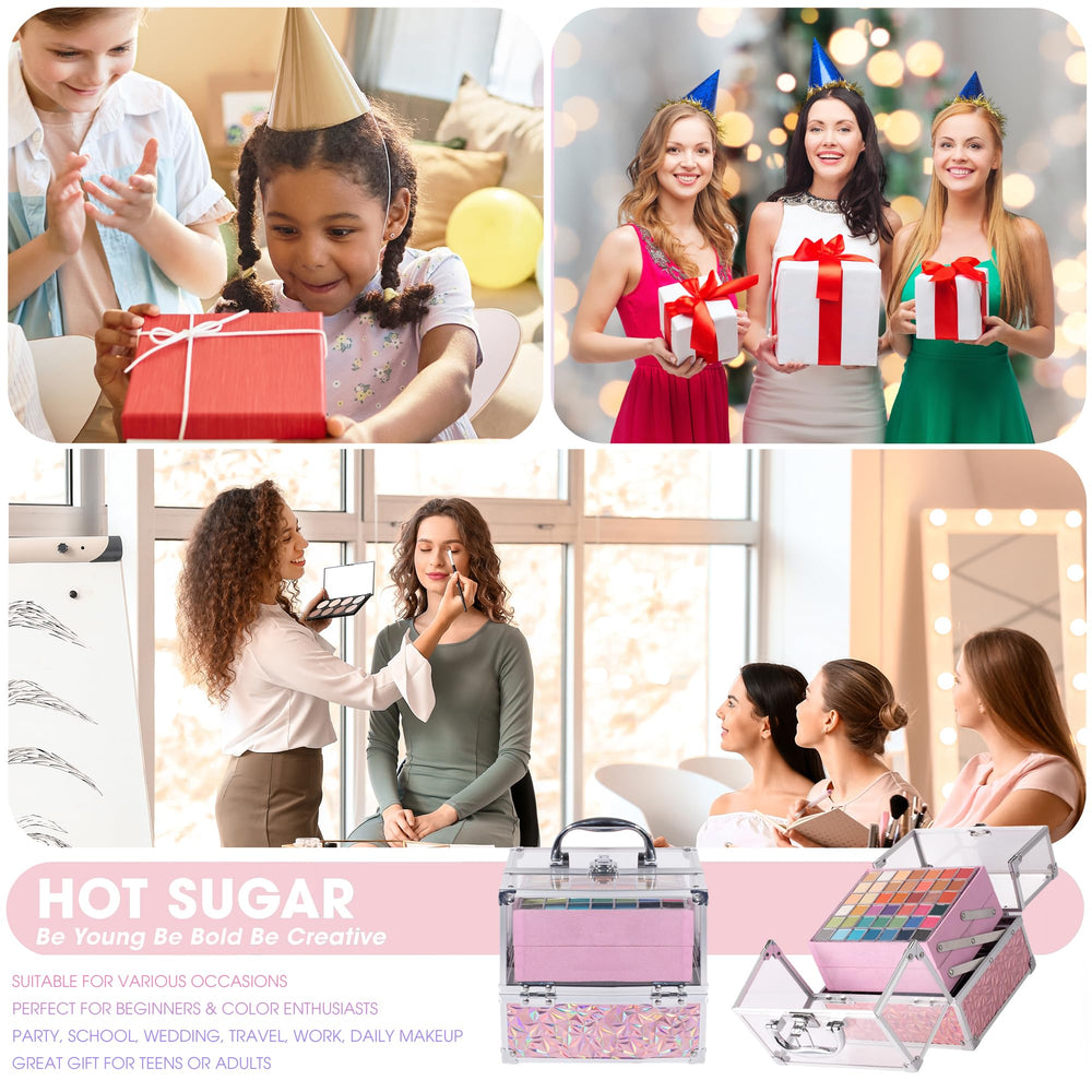 Hot Sugar teen makeup kit lip pencils and gloss offering subtle color options