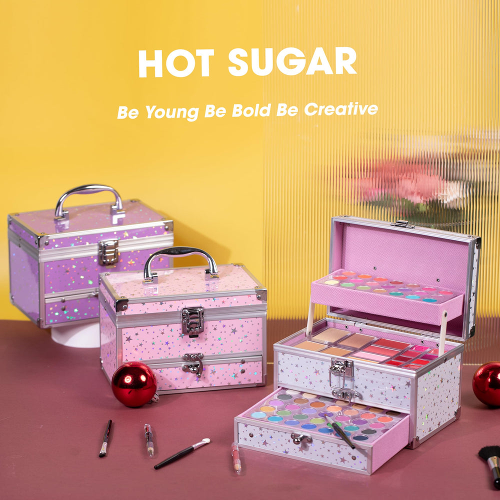 Hot Sugar teens makeup kit gift-ready packaging ideal for birthdays.