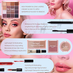 Hot Sugar blush palette offers soft to buildable color for cheeks