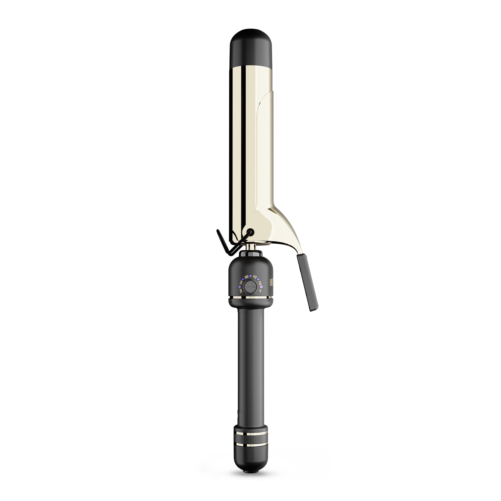HOT TOOLS 24K Gold extended-barrel iron with 6-inch barrel for long-hair styling