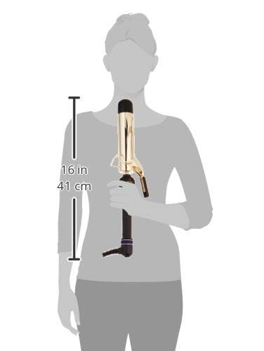 HOT TOOLS Pro Artist 24K Gold Curling Iron rose-gold finish adds luxury to styling