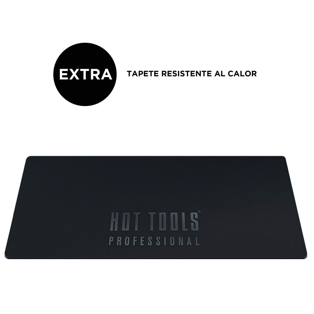 Hot Tools Pro Artist 24K Gold curling iron up to 430°F enables fast styling