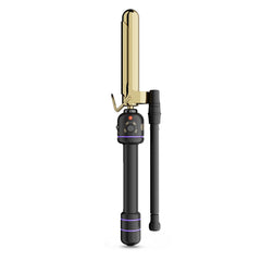 Hot Tools Pro Artist 24K Gold Marcel Iron barrel close-up for precise curls
