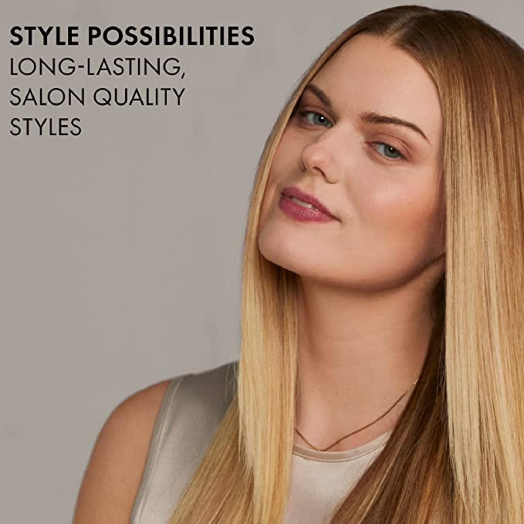 Hot Tools Pro Artist Black Gold 1in flat iron heat panel shows fast heating for quick styling sessions.