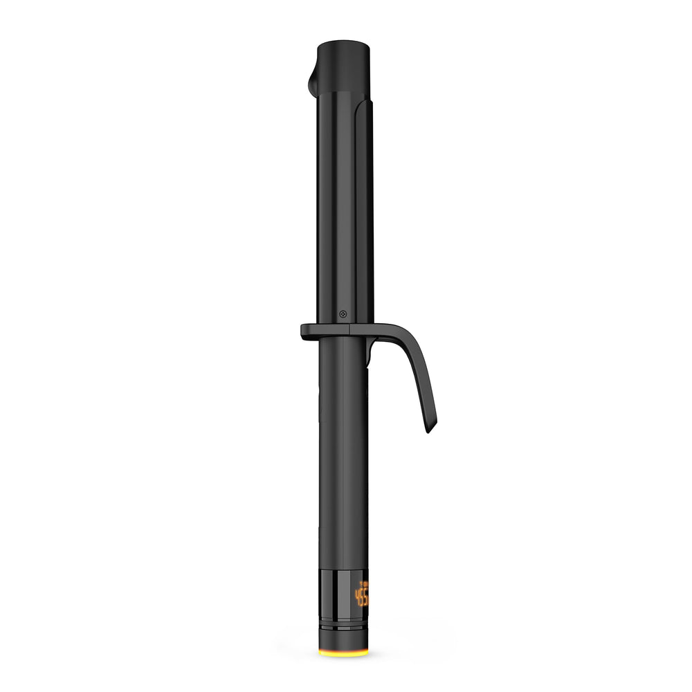 Hot Tools Pro Artist Black Gold curling iron with digital readout for precise temperature control.