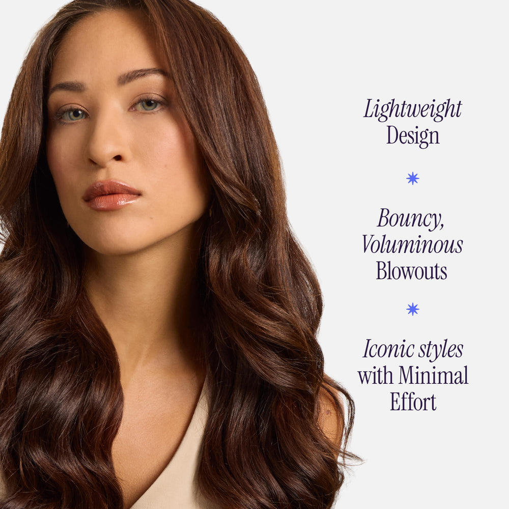 Hot Tools Pro Artist hot air brush flexible bristles guiding hair for ultra-smooth finish