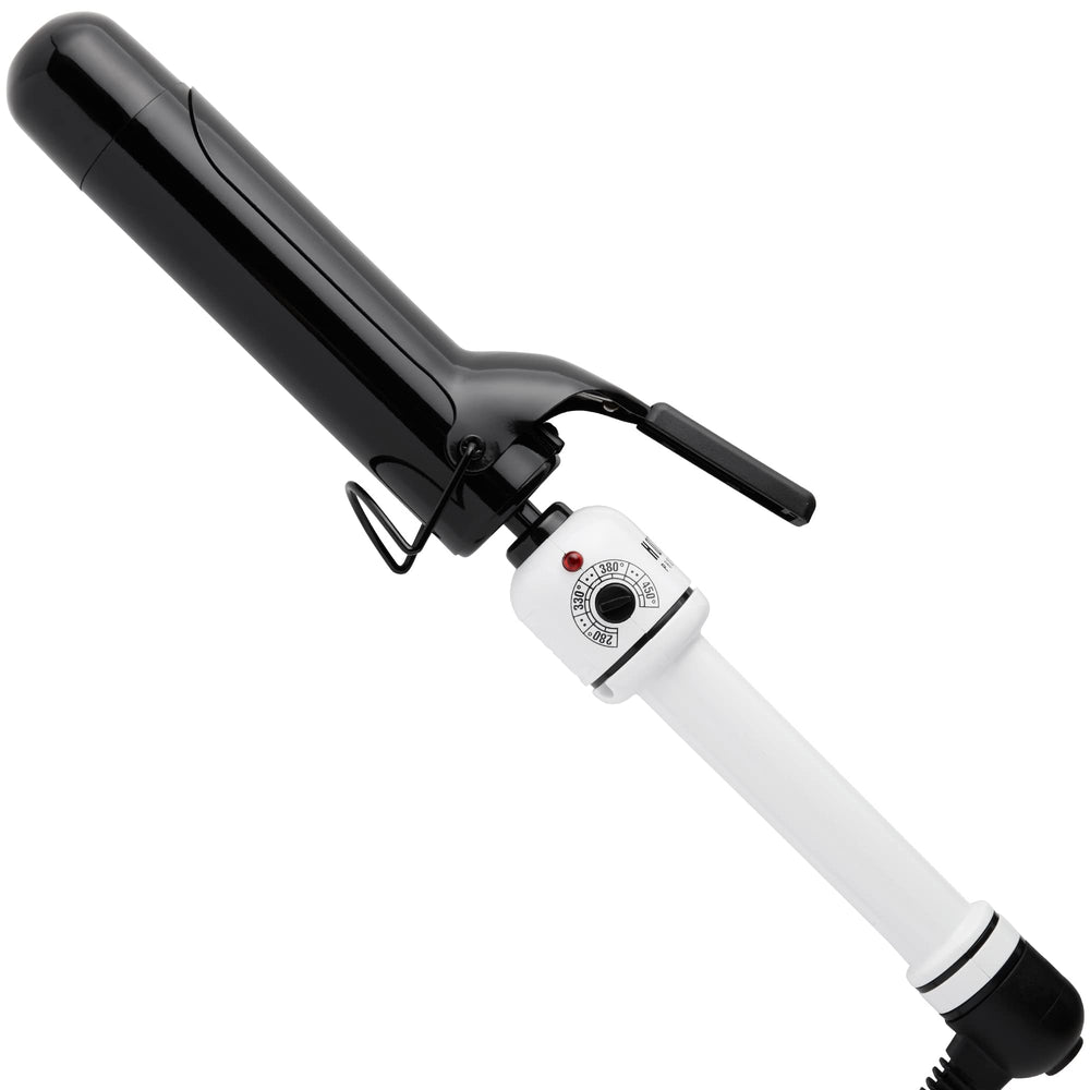 Hot Tools Pro Artist Nano Ceramic Curling Iron-Wand delivers glossy shine and frizz control.