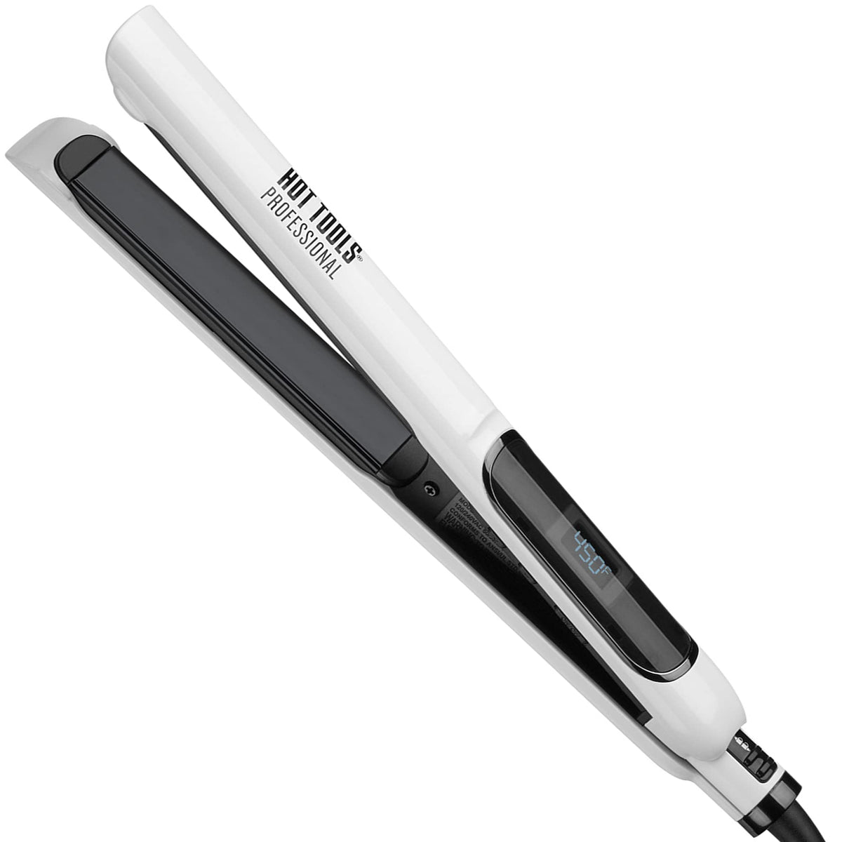 HOT TOOLS Pro Artist Nano Ceramic Flat Iron with adjustable heat settings for tailored styling