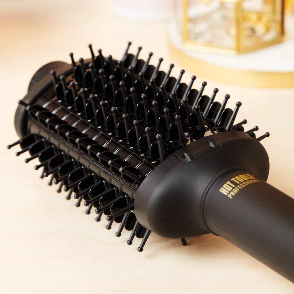 Hot Tools Pro Artist Oval Brush revives second-day hair with refreshing volume.