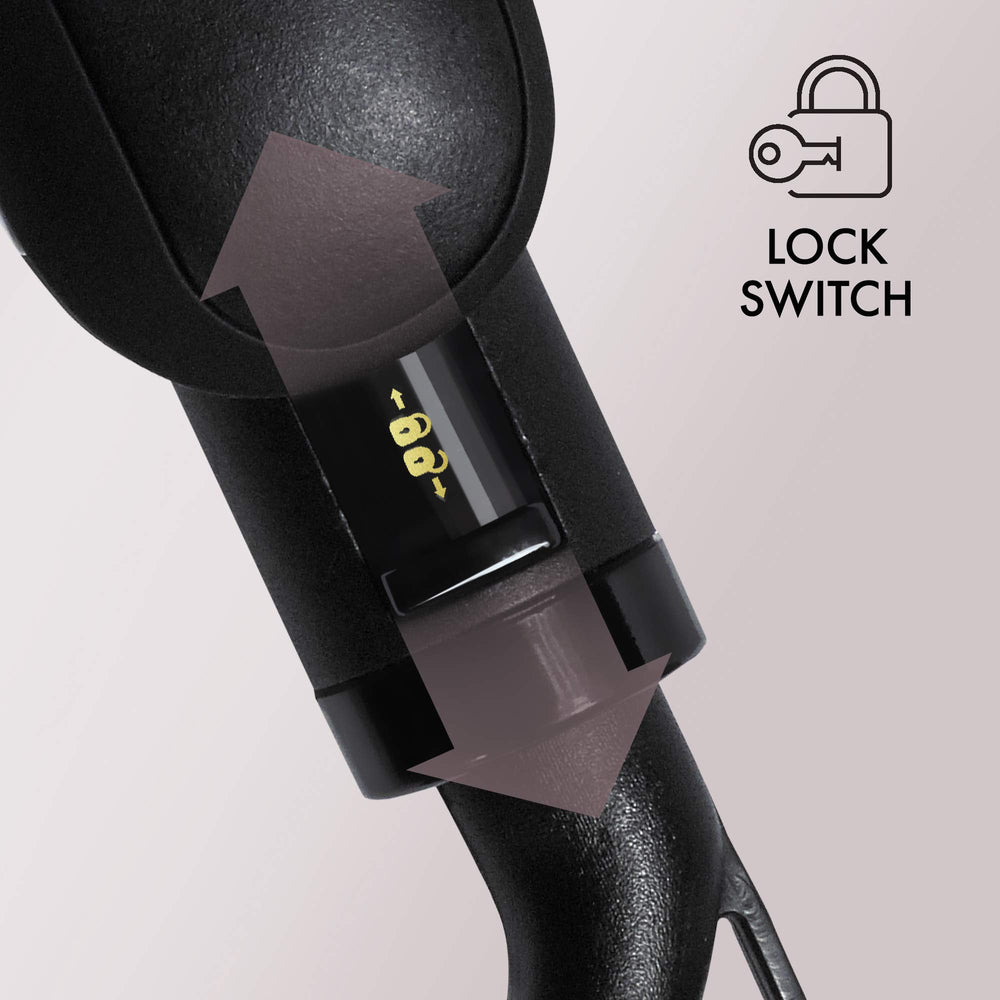 HOT TOOLS Pro Signature flat iron beachy waves for natural curl and bounce.