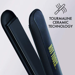 HOT TOOLS Pro Signature flat iron digital display for precise styling control.
