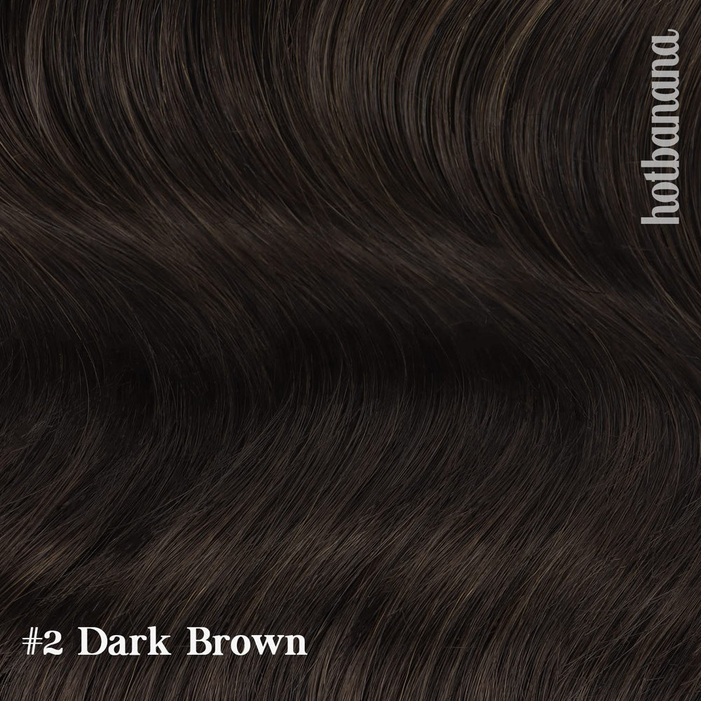 hotbanana color options clip-in extensions variety swatches for color matching
