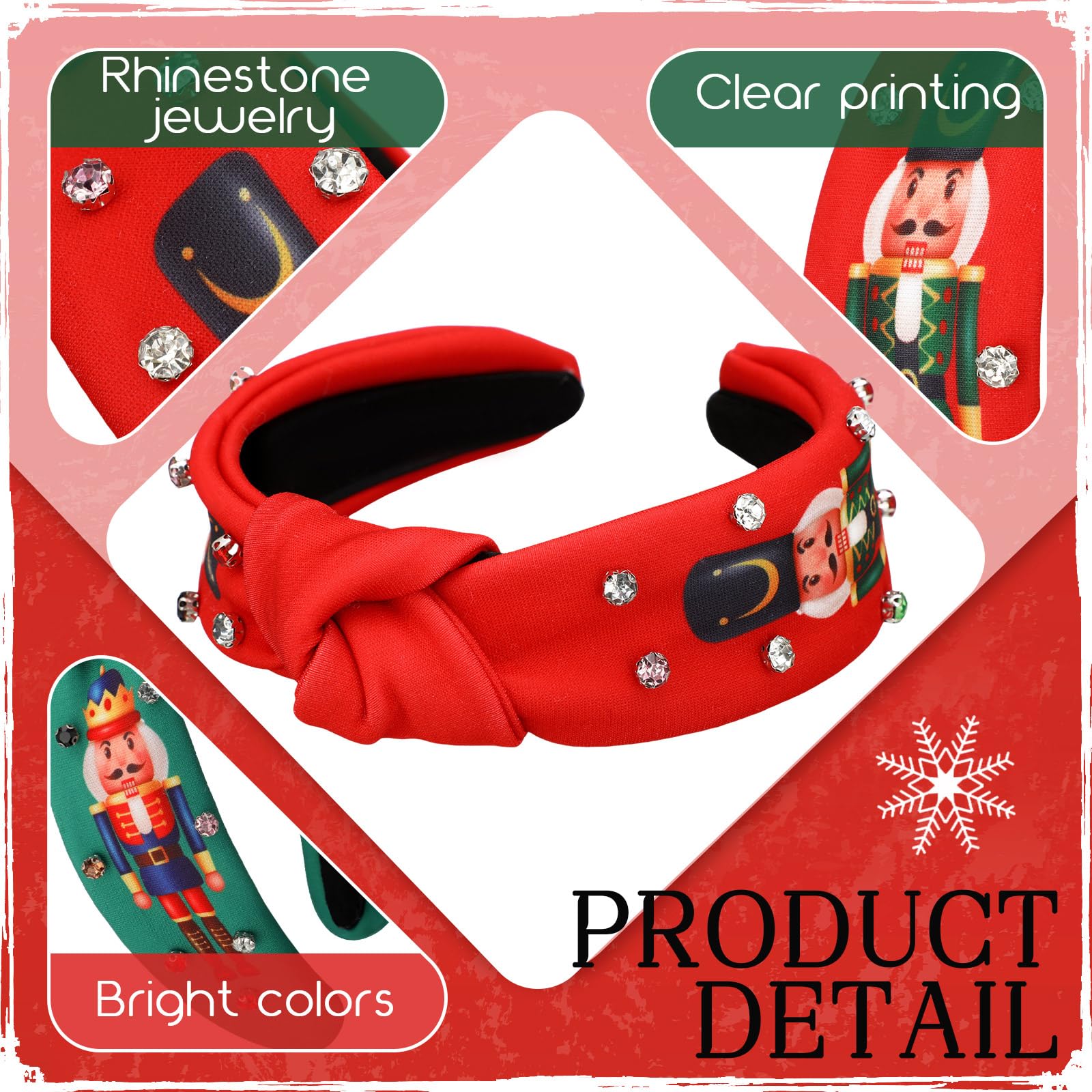 Hoteam Christmas headband makes a thoughtful gift for festive gatherings.